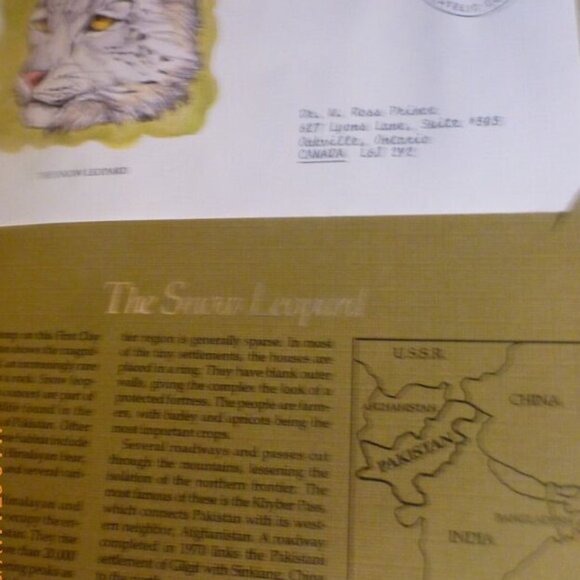 First Day Covers From Around The World STAMP ALBUM Old Stamp Collection Book - Picture 6 of 16